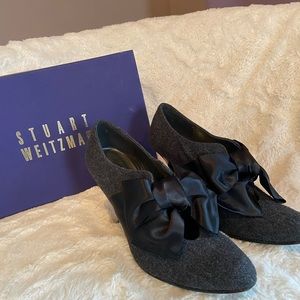 Stuart Weitzman gray flannel heels size 7